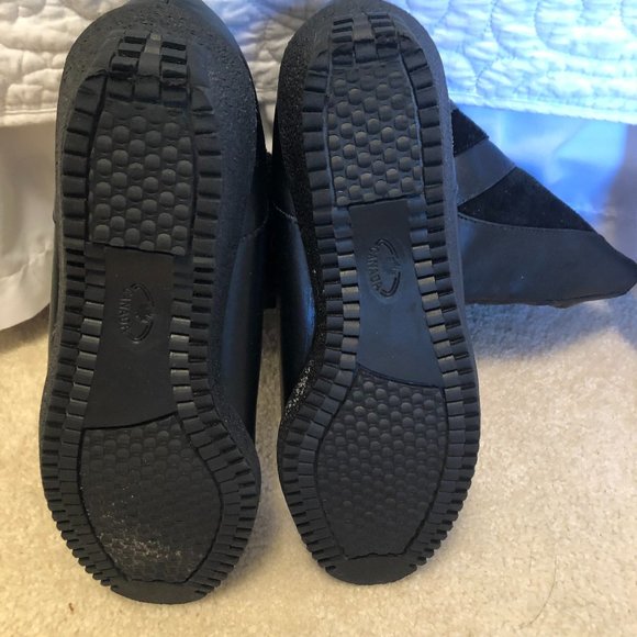 Toasty-Warm Black Toewarmers boots 9N - Picture 7 of 8